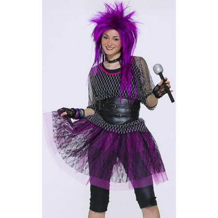 Forum Tween Teen 80s Punk Rock Star Girls Halloween Costume