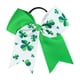 thumbnail image 1 of 5 uds. De lazo de alegría verde para cola de caballo, moño para pelo grande para niñas animadoras, Pin para diadema, horquillas verdes, decoraciones de peinado para niñas, 1 of 5