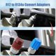 thumbnail image 5 of 90° Quick Coupler Valve Adapter Kit for AC Fitting Conversion, R12 to R134A Retrofit Solution, 5 of 5