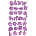 thumbnail image 6 of Joernso 4Pcs/Set Cookie Cutter Cartoons Pattern Non-Stick Plastic Pastry Pressing Mould for Kitchen, 6 of 8
