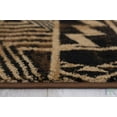 thumbnail image 5 of Handcraft Rugs Cabin Rug  Lodge, Cabin Nature and Animals Area Rug  Modern Nature Pattern Cabin Area Rug  Abstract, Chocolate Brown/Beige-Rabbit/Deer/Moose/Birds 4x5 feet, 5 of 8
