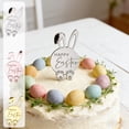 thumbnail image 7 of Easter Cake Toppers, Easter Dessert Decorations, Acrylic Holiday Baking Toppers For Cakes And Cupcakes, Set Of 1, 7 of 7