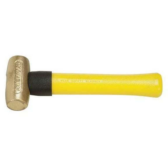 American Hammer Sledge Hammer,1 lb.,9-1/2 In,Fiberglass AM1BRFG