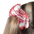 thumbnail image 5 of ZYHARUKO Vintage Lace Hair Scrunchies ThickUpdo Oversized Hair Scrunchy Elegant Donuts Hair Rope Scrunchy Women Ponytail Holder, 5 of 19