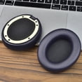 thumbnail image 3 of Black Ear Cushions for Studio Pro Wireless Headphones Durable Comfortable Upgraded Cover, 3 of 5