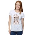 thumbnail image 2 of Harry Potter Womens Chocolate Frogs Mono Label Cotton T-Shirt, 2 of 5