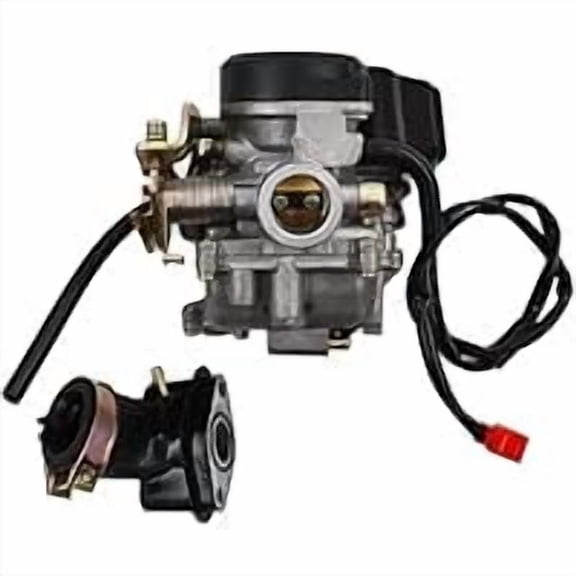 20mm Big Bore Carburetor Replacement for GY6 50cc–100cc Engines, Fits 139QMB 139QMA Scooters, Mopeds, and ATVs, Performance Carb Upgrade