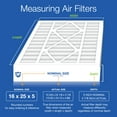thumbnail image 3 of Air Bear 16x25x5 (4 7/8) Air Filter Replacement MERV 15 Plus Carbon 1 Pack, 3 of 7