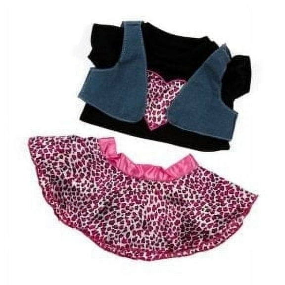 Wild Child Outfit for 14–18 Inch Stuffed Animals – Trendy Doll Clothes for Plush Toys and Teddy Bears