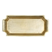 Better Homes & Gardens 17x8 Gold Cast Metal Decorative Tray