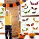 thumbnail image 3 of New Halloween Window Stickers, Large Scary Demons Stickers for Halloween Party Decoration, Bloody Hands and Feet DIY Stickers for Glass Family School(, 3 of 3