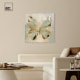 thumbnail image 3 of Sage Butterfly Colorful Canvas Wall Art by Art Remedy, White Floater Frame, 40"x40", 3 of 7