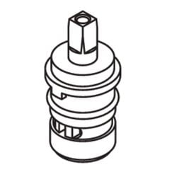 

Moen 2 Handle Brass Shell Ceramic Disc Cartridge - Cold