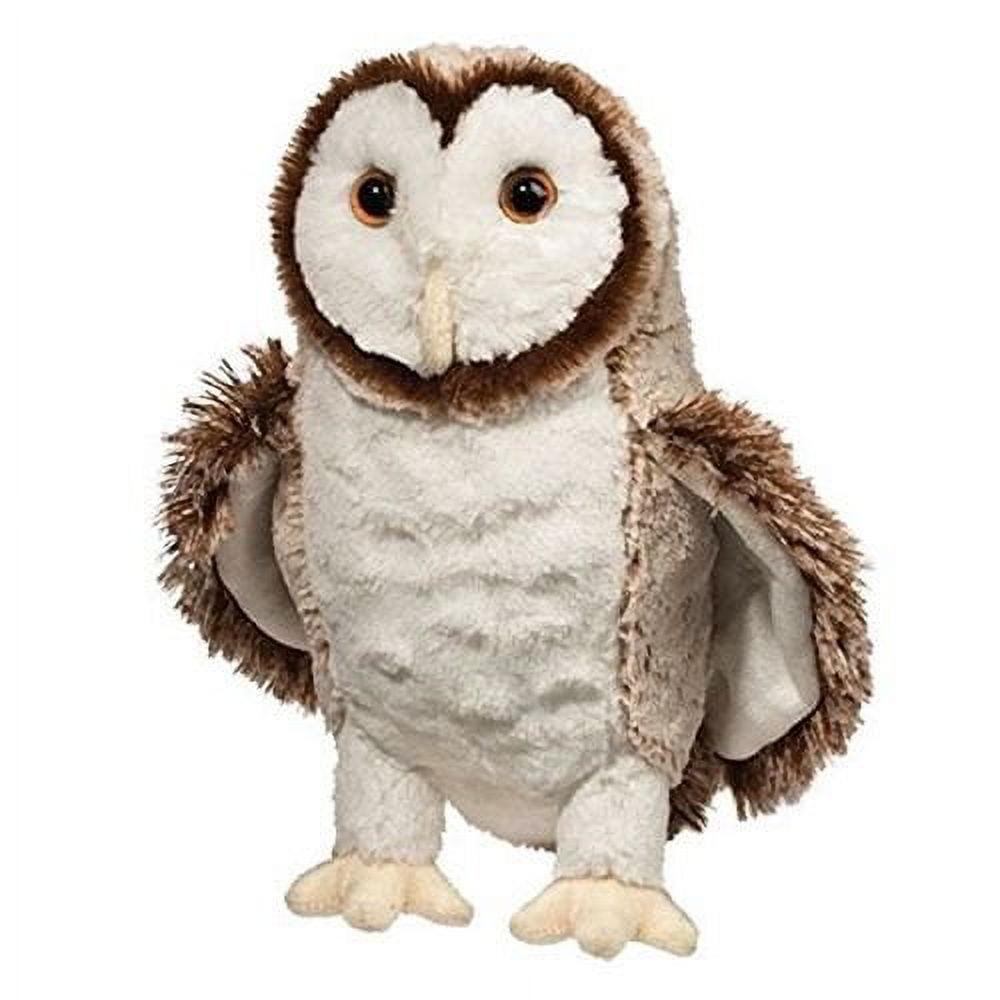 Douglas Cuddle Swoop Barn Owl 10" Plush Stuffed Animal Toy #3842