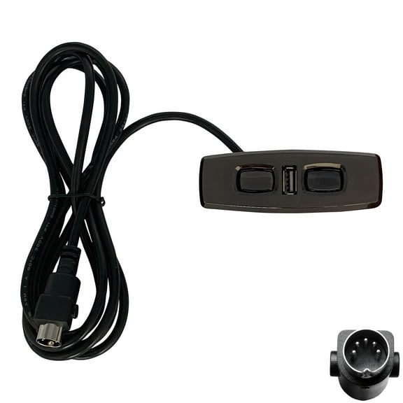 Power Recliner Lift Chair Kaidi 4 Button 5 Pin Switch Hand Control Model KDH120-013 Replacement with USB