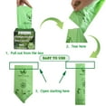 thumbnail image 3 of MKR Green Life Small Green Compostable Bags, 10 L / 2.6-gal, 100 Count, 3 of 5