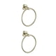thumbnail image 2 of Soporte para toallas de mano Naiovety estante colgante de Acero inoxidable Dorado 2Conjunto, 2 of 6