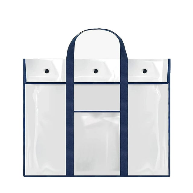 Carrying Handle Large Transparent Poster Board Bag For Artwork Board Supplies Charts And Teaching Materials