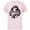 Soft Pink, variant on Disney and Pixar’s Up Dug Abstract Halftone - Short Sleeve Cotton T-Shirt for Adults - Customized-Athletic Heather