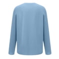 thumbnail image 5 of TIMIFIS Mode Automne Femmes Imprimé Col Rond Manches Longues Chandail en Molleton Ample Haut Pull Blouse Hauts Femmes, 5 of 5