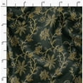 thumbnail image 2 of Soimoi Velvet Green Fabric By the Yard - 54 Inch Wide -Floral & Leaf Floral Pattern Fabric - Botanical and Elegant Designs for Various Uses Printed Fabric, 2 of 6