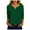 Green, variant on larppty Womens V Neck 3/4 Sleeve T-Shirts Solid Color Casual Basic Tops Summer 2025 Tees Blouses Loose Fit Pullover（Dark Blue，L）