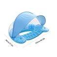 thumbnail image 3 of CaiTeLin Inflatable Deckchair Pool Floats Adult Summer Water Lounger, Pool Party Float Bed Mat For Vacation Lake Outdoor, Recreation Beach Toys Poolside Relaxation Inflatable Tanning Pool, 3 of 6