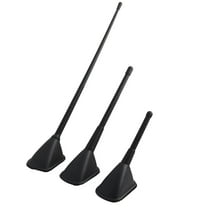 Unique Bargains Car Auto Decorative Roof Dummy Faux Antenna Self Adhesive Aerial 3 in 1