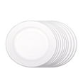 thumbnail image 2 of Ensemble de 10 Assiettes Rondes en Papier Fournitures d'Anniversaire Vaisselle de Camping Empilable Accessoires de Table de Randonnée 9 Pouces, 2 of 5