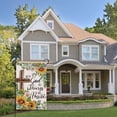 thumbnail image 5 of With God All Things Are Possible Christian Decorative Garden Flag, Religious Cross Sunflower Spring Summer Easter Yard Outside Decorations, Inspirational Fall Outdoor Small Home Decor 12.5x18, 5 of 5
