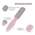thumbnail image 4 of Clearance!DHALL Foot MasksStainless Foot File Double Foot Scraper Foot Rasp Remover Metal Foot Grater For Men And Women, 4 of 9