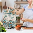 thumbnail image 3 of HELLHERO Foldable 15.94"H x 9.45"L x 7.28"W Blender Cover AntiSlip There is only one dust cover Blender Dust Cover for Home Kitchen Indoor, Mandala Dragonfly, 3 of 6