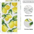 thumbnail image 2 of GZHJMY Lemon Soft Hand Towels, 2 Pcs Absorbent Bath Towel Decorative Fingertip Towels for Bathroom Gym Spa Hotel Beach Swimming Pool,14.4"x 28.3", 2 of 7