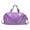 Purple #9, variant on Vaidha Travel Duffel Bags, Woman Travel Bag Big Capacity Hand Luggage Bag Classic Pure Color Tote Bag Shoulder Body Bag Sport Yoga Weekend Bag
