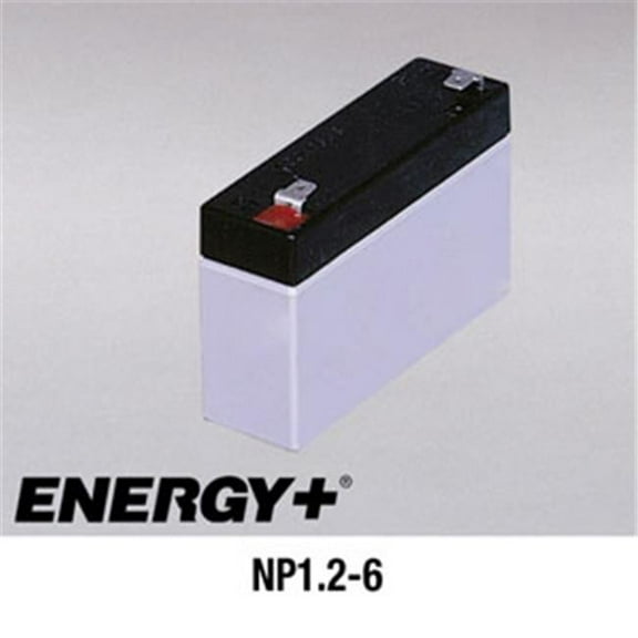 FedCo Batteries Compatible with  EnerSys NP1.2-6 1200mAh Sealed Lead Acid Battery For Standby And Main Power Applications