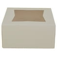 thumbnail image 4 of SCT Window Bakery Boxes White Paperboard 6 x 6 x 3 200/Carton 24023, 4 of 4