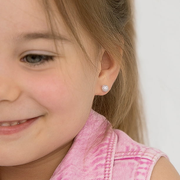 Earrings with clearance big ball backs