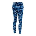 thumbnail image 5 of Blue/Black Camo Women's Casual Leggings - Camo Color Code 0051, 5 of 7