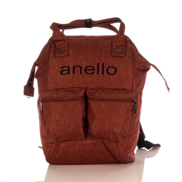Mochila Anello Japonesa Original Exclusiva Arny Brown