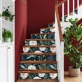 thumbnail image 6 of Peel and Stick Wallpaper Contact Paper Floral Cactus White Pink Green Navy Blue Decorative Roses Peonies Self Adhesive and Removable 23.6in x 118in, 6 of 8
