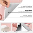 thumbnail image 6 of Yayeee Dish Drying Mat for Kitchen Counter 16" x 18" Microfiber Super Absorbent Coffee Decorative Pad, Pink Christmas Cups, 6 of 9