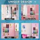 thumbnail image 5 of Baby Hair Bows Holder, Bow Organizer For Girls Hair Bows, Baby Hair Accessory Storage Display Sturdy Rope, Baby Headband Organizer For Door, Closet, W, 5 of 5