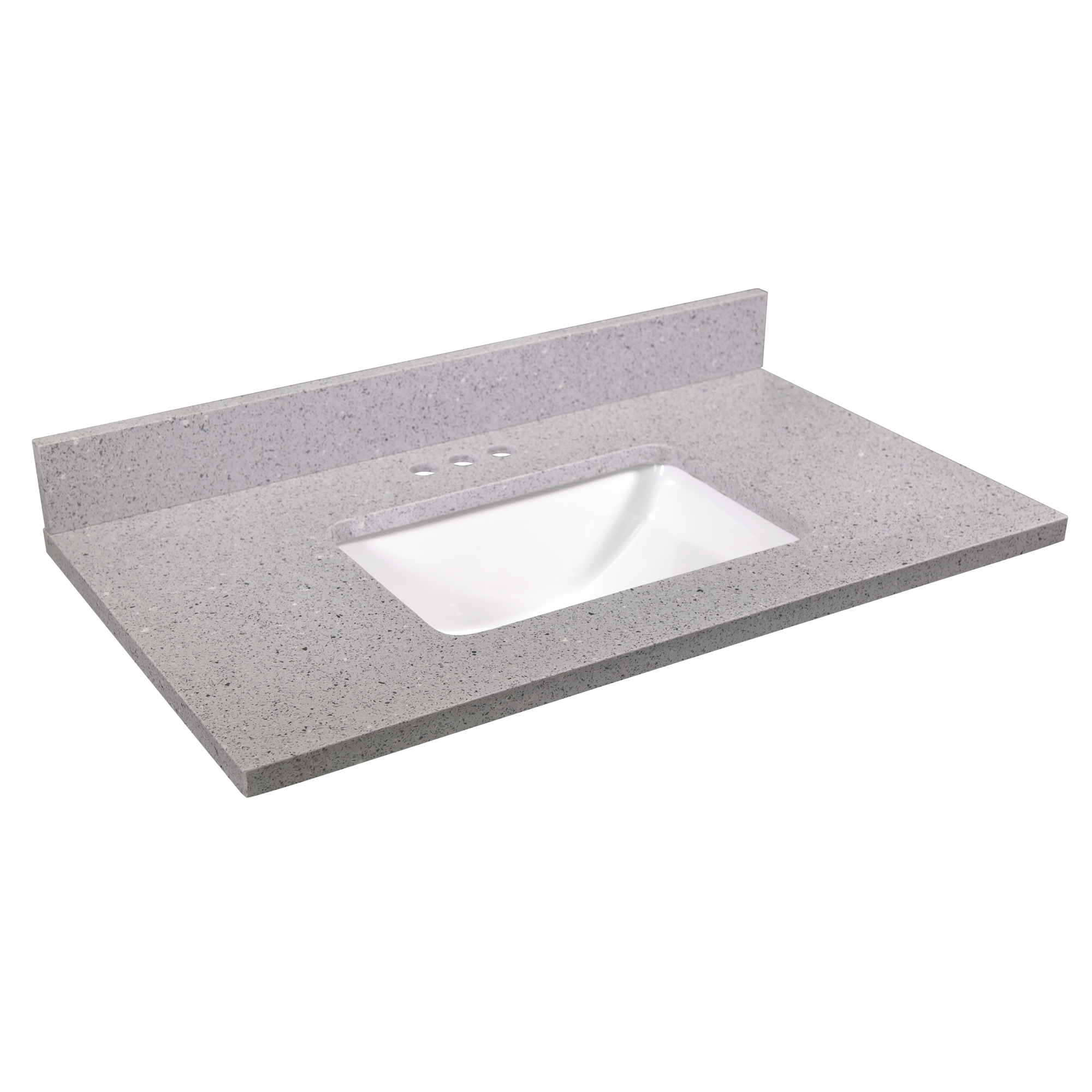 Design House 555632 Quartz Single Bowl Vanity Top 37x22, Flint eBay