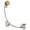 Polished Brass, variant on Westbrass D50P35SRE-26 35" Cable Drive Bathtub Drain Trim with Rotary Overflow Cover Knob, Pop-Up Stopper Sch. 40 PVC Fittings, Polished Chrome