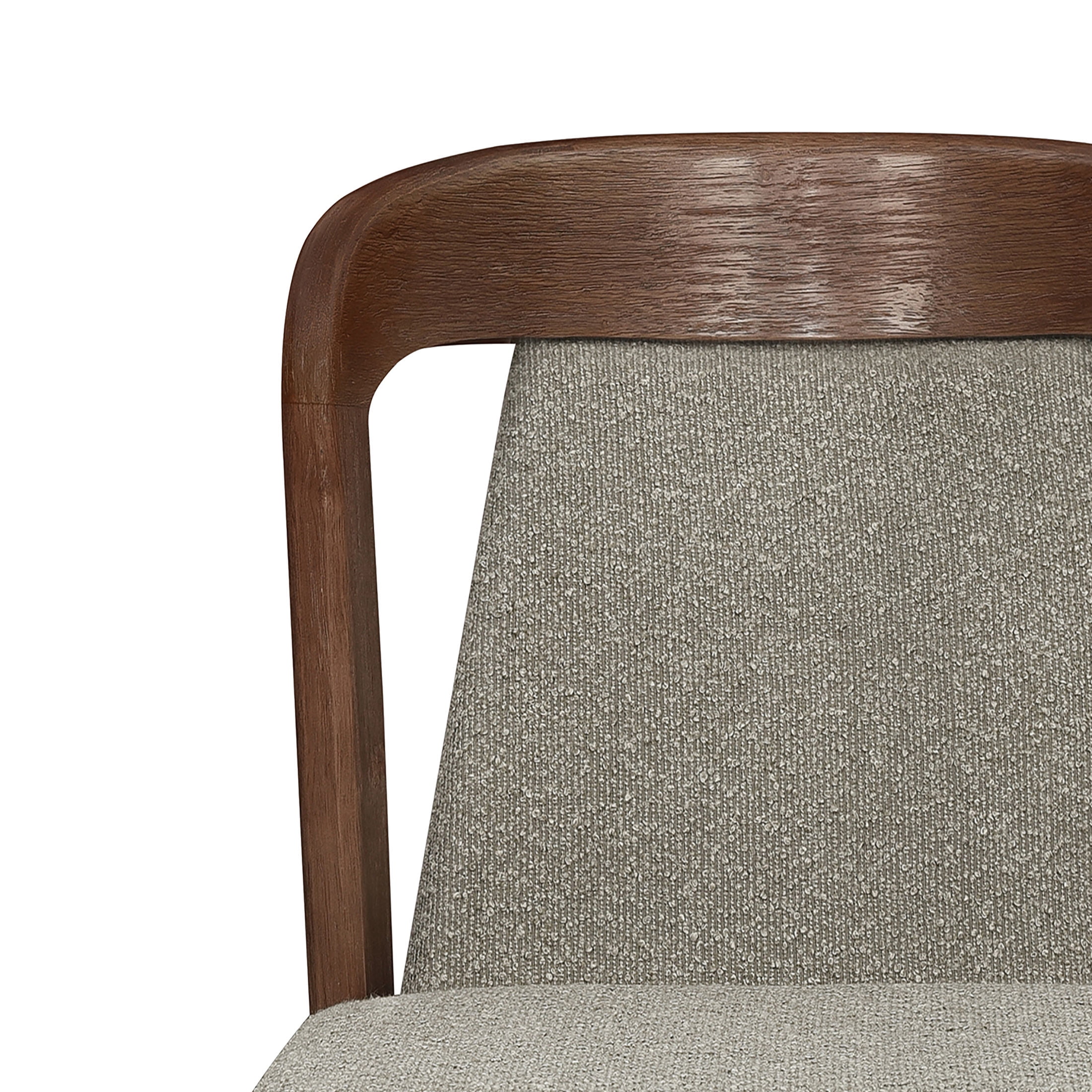 Christopher Knight Home 5-Piece Square Dining Table Set with Upholstered Chairs, Walnut+Light Brown