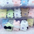 thumbnail image 4 of Yell It might be a creature,good or bad? cute kawaii angel devil wings cat rabbit rat ghost bear with luminous heart stuffed toy, 4 of 5
