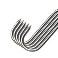 thumbnail image 3 of 20pcs Stainless Steel Hooks With Sharp Tip For Butcher Shop For Kitchen Hot And Cold Smoking Practical Hook, 3 of 5