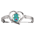 thumbnail image 1 of Egipto Arte mano ojo rojo patron patron Pulsera pulsera de joyería en forma de corazón Unbranded M, 1 of 3