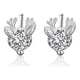 thumbnail image 1 of Pendientes de botón para mujer, pendientes de botón, pendientes de botón para mujer, pendientes de mujer, pendientes de Navidad, pendientes de tendencias de moda, pendientes de mujer, 1 of 4