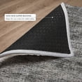 thumbnail image 6 of Addison Rugs Dream Shag Premium Machine Washable Transitional Horizontal Bars Gray Rectangle Rug, 3' x 5', 6 of 8